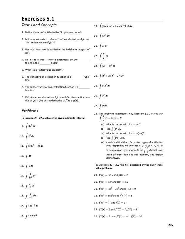 APEX Calculus - Page 205